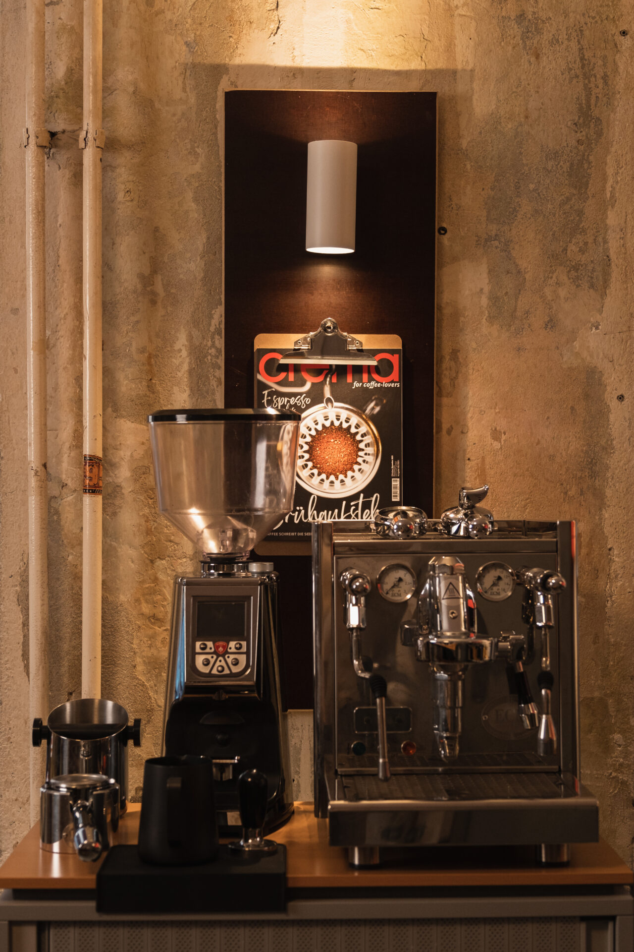 Espresso-Schulung im Büro